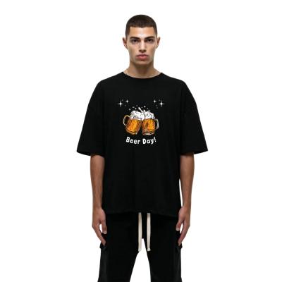 Black Orange Beer Day T-shirt