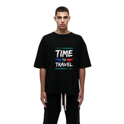 Black Simple Brush Style Quote T-Shirt