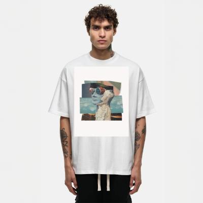 Pastel Aesthetic Vintage Collage Print T-Shirt