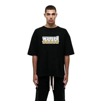 Wanted Black T-shirt