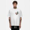 Bear Robot White T-Shirt Design