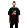 Red Modern Geometric Inspirational Quote T Shirt